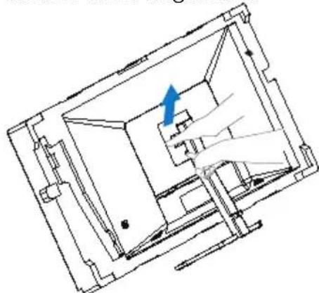 PHILIPS 32E1N3600LA - Enlever l'ensemble du socle pour un montage VESA - 2