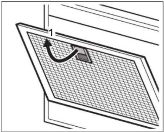 AEG DGK6281HM - Como limpar o filtro: - 1