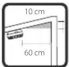 GIGASET Smoke Pack ONE X - MONTAGGIO A SOFFITTO - 1