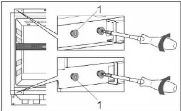 ASKO WCN25842G - Inversion du sens d'ouverture de la porte - 3
