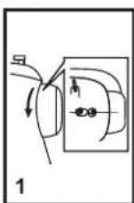 SINGER M2100 - □ Insertion de la canette - 1