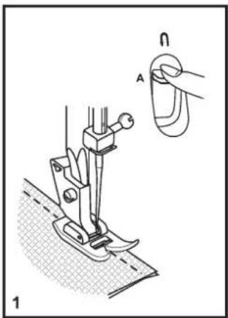 SINGER M2100 - □ Sewing Straight Stitch - 3