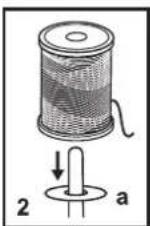 SINGER M2100 - □ Insertion de la canette - 2