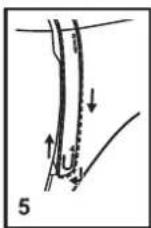 SINGER M2100 - □ Insertion de la canette - 5