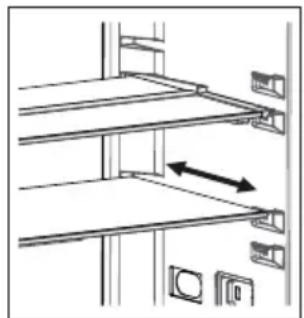SHARP SJ-BA31DHXWE-EU - Adapti-Lift deurschap (In sommige modellen) - 3