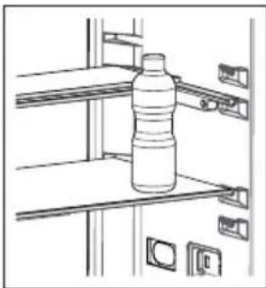 SHARP SJ-BA32DHXWE-EU - Clayette rétractable AdaptiShelf (Dans certains modèles) - 2