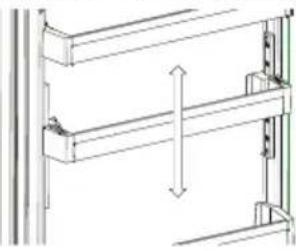 SHARP SJ-BA32DHXWE-EU - Adapti-Lift-Turablage (Bei einigen Modellen) - 2