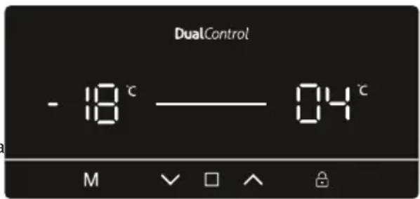 SHARP SJ-BA31DHXAE-EU - Definições de Temperatura do Congelador - 1