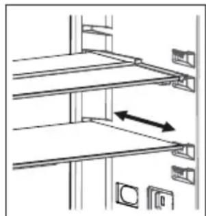 SHARP SJ-BA31DHXAE-EU - Adapti-Lift deurschap (In sommige modellen) - 3
