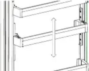 SHARP SJ-BA31DHXAE-EU - Adapti-Lift deurschap (In sommige modellen) - 2
