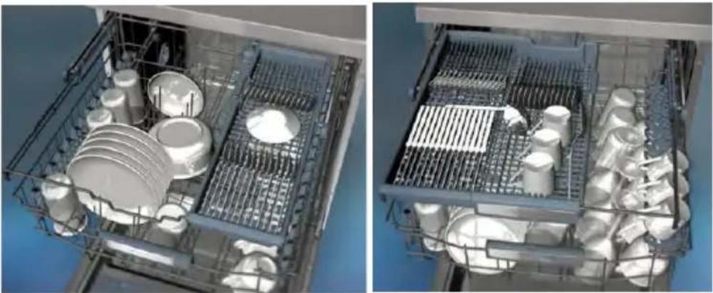SHARP QW-HY26F39DA-DE - Hoogteverstelling bovenste mand wanneer deze vol is - 6