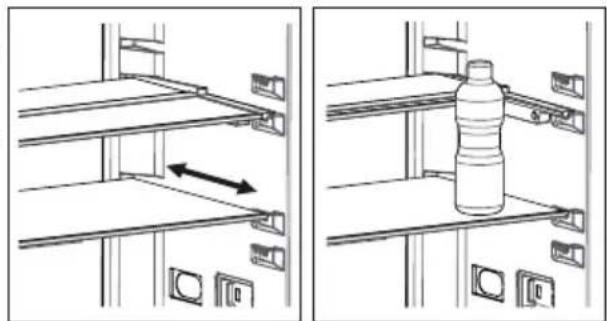 SHARP SJ-BB04DTXSF-EU - Adapti-hylde (På visse modeller) - 1