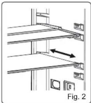 SHARP SJ-BB04DTXSF-EU - Adapti-Shelf / Ripiano di vetro regolabile (In alcuni modelli) - 2