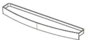 SHARP SJ-TA35CHDIE-EU - Vorderer Wasserspender Baugruppe - 6