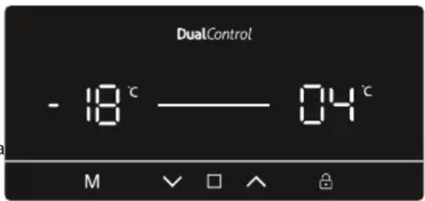 SHARP SJ-TA35CHDIE-EU - Definições de Temperatura do Congelador - 1