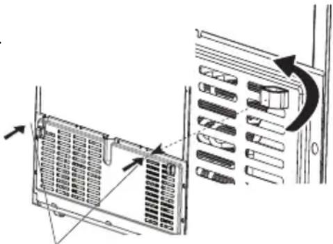 SHARP SJ-TA35CHDIE-EU - If your refrigerator has a fan condenser: - 1
