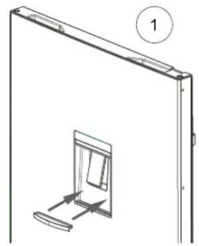 SHARP SJ-TA35CHDIE-EU - Forsidens vandafgivergruppe - 2