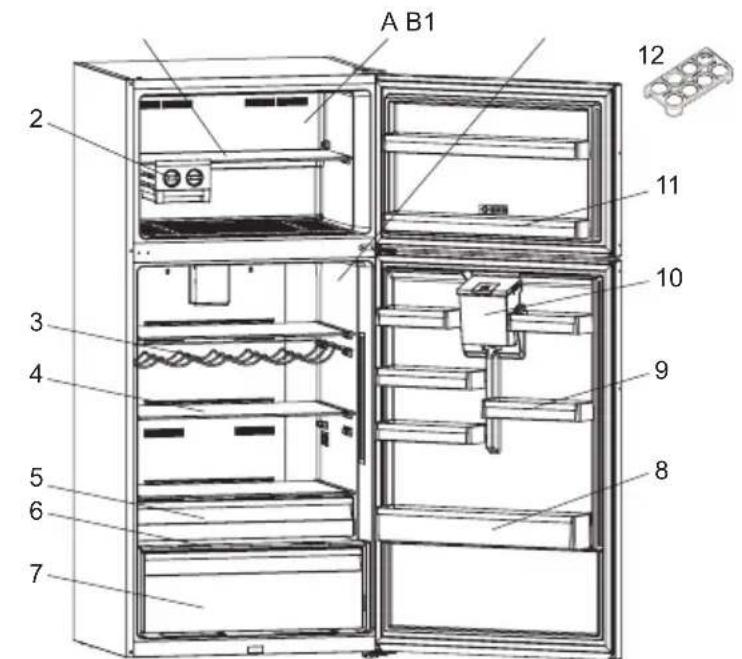 SHARP SJ-TA35CHDIE-EU - CHAPITRE -2: PRÉSENTATION DE L'APPAREIL - 1