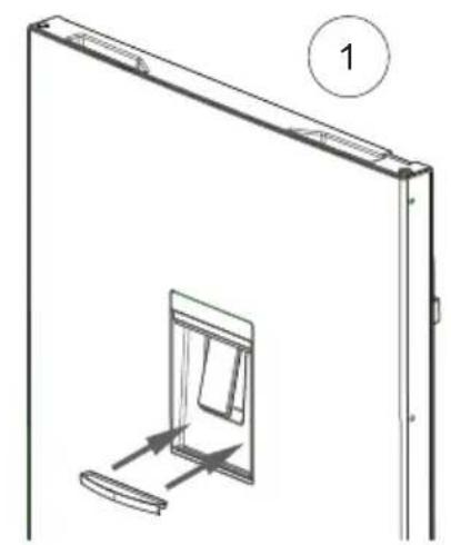 SHARP SJ-TA35CHDIE-EU - Vorderer Wasserspender Baugruppe - 2