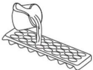 SHARP SJ-TB01NTXSF-EU - Ice tray - 1