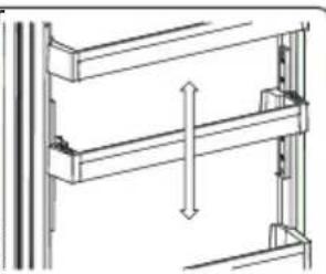 SHARP SJ-LC41CHXAE-EU - Estantería de puerta Adapti-Lift (En algunos modelos) - 2