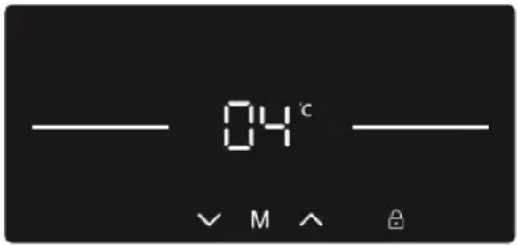 SHARP SJ-LC41CHXAE-EU - Temperatuurinstellingen voor koelvak - 1