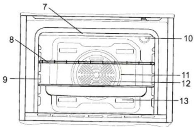 SHARP K-62V19IM1-CH - Tiefes Blech - 2