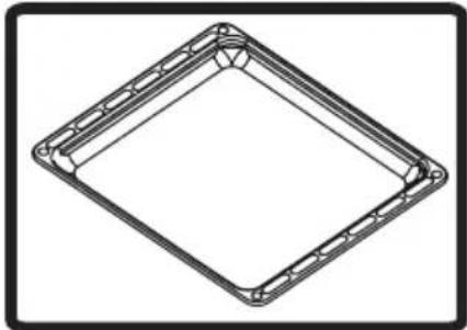 SHARP K-62V19IM1-CH - Plaque de cuisson peu profonde - 1