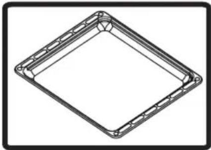 SHARP K-62V19IM1-CH - Shallow Tray - 1
