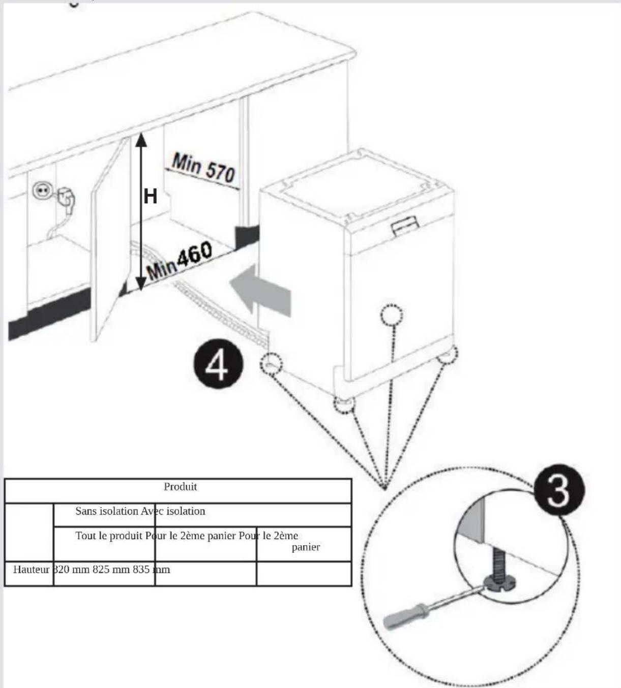SHARP QW-HS25F443I-DE - CHAPITRE -3 : INSTALLATION DE LA MACHINE - 1