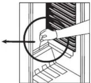 SHARP SJ-BF243M01X-EU - Adapti-Lift ukseriiul (osadel mudelitel) - 2