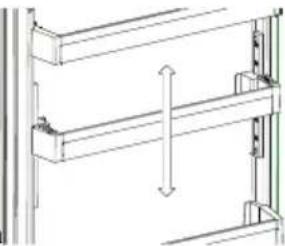 SHARP SJ-BF243M01X-EU - Prateleira de porta Adapti-Lift (nalguns modelos) - 2
