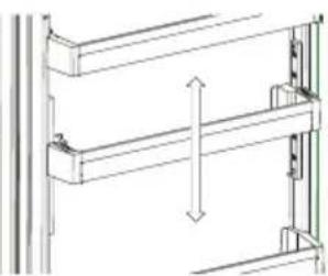SHARP SJ-BF243M01X-EU - To change the position of Adapti-Lift ; - 1