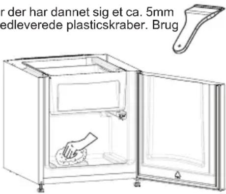 SHARP SJ-BF243M01X-EU - Afrimning af fryseren - 1