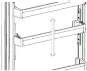 SHARP SJ-BA31IMXI2-EU - Balconnet réglable AdaptiLift (Dans certains modèles) - 2