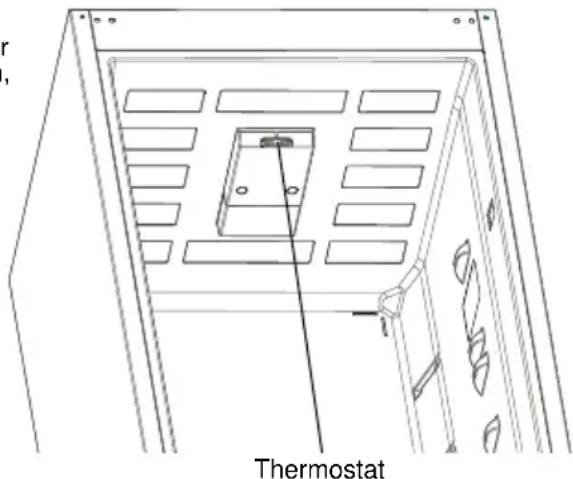 SHARP SJ-BA05DTXLF-EU - Thermostat-Einstellungen für Kuhl- und Gefrierteil - 1