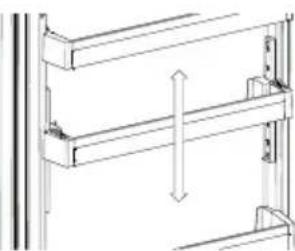 SHARP SJ-BA05DTXLF-EU - Adapti-Lift ukseriui (Osadel mudelitel) - 2