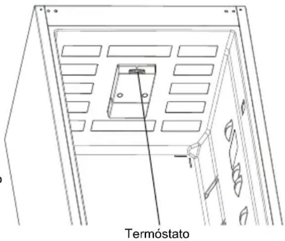 SHARP SJ-BA05DTXLF-EU - Termostato do frigorifico e do congelador - 1