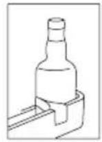 SHARP SJ-BA05DTXLF-EU - Botellero (En algunos modelos) - 1