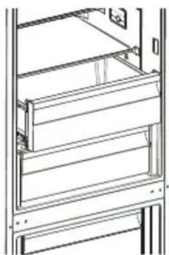 SHARP SJ-BA05DMXWF-EU - Het verwijderen van de chiller-plank - 1