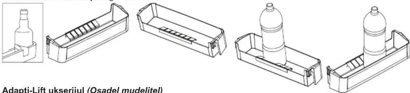 SHARP SJ-BA05DMXWF-EU - Pudeli hoidja (Osadel mudelitel) - 1