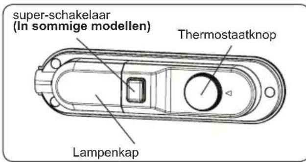 SHARP SJ-UF121M4S-EU - Instelling Thermostaat - 1