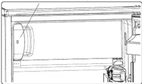 SHARP SJ-UF121M4S-EU - Indicador de "Porta Aberta" (para frigoríficos com congelador de urna porta) - 1