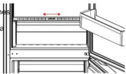 SHARP SJ-BB10IMXW2-EU - Removção da prateleira de refrigeração - 2