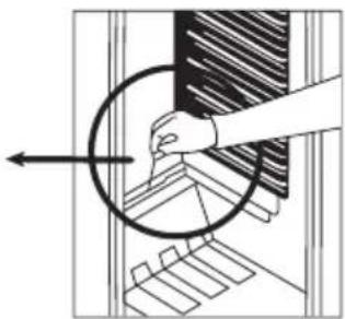SHARP SJ-BB10IMXW2-EU - Adapti-Lift ovihylly (Joissakin malleissa) - 2