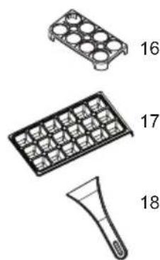 SHARP SJ-BB10IMXW2-EU - PARTIE -2: PARTIES ET PIÈCES DE VOTRE RÉFRIGÉRATEUR - 3