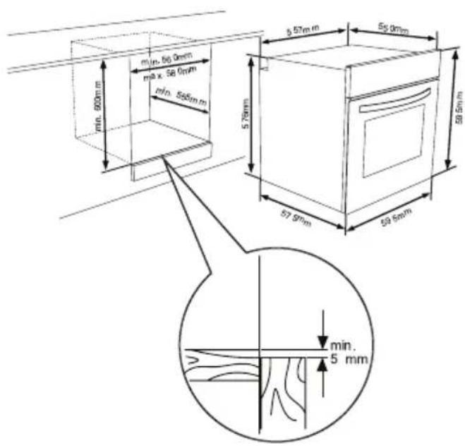 SHARP KA-70V19BM2-EU - ESCOLHER UM LOCAL PARA O FORNO - 2