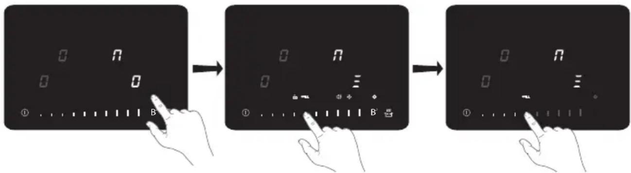 Atag BIH08571EV - Switch on the grill function (present depending on model) - 2
