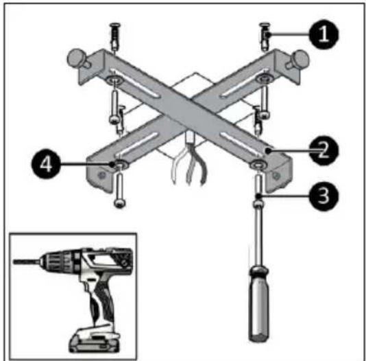 Eurom Ceiling Fan LRC - WARNUNG - 1
