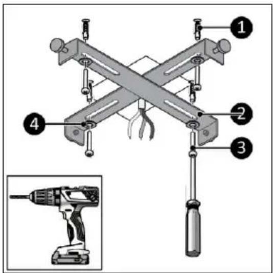 Eurom Ceiling Fan LRC - AVERTISSEMENT - 1